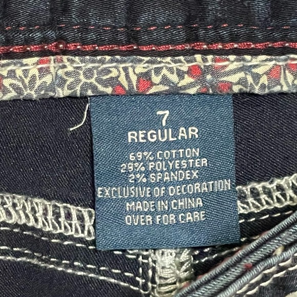 Amethyst Jeans Premium Denim Dark wash size 7 Regular - Picture 8 of 11